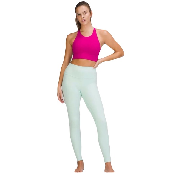 Lululemon align high rise 28" pant leggings delicate mint green nulu 10 - Picture 3 of 15